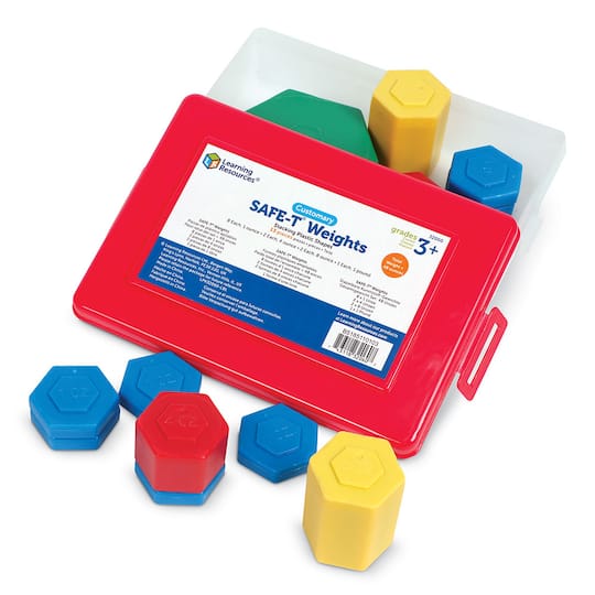 Learning Resources Customary Safe-T Weight, 13ct.